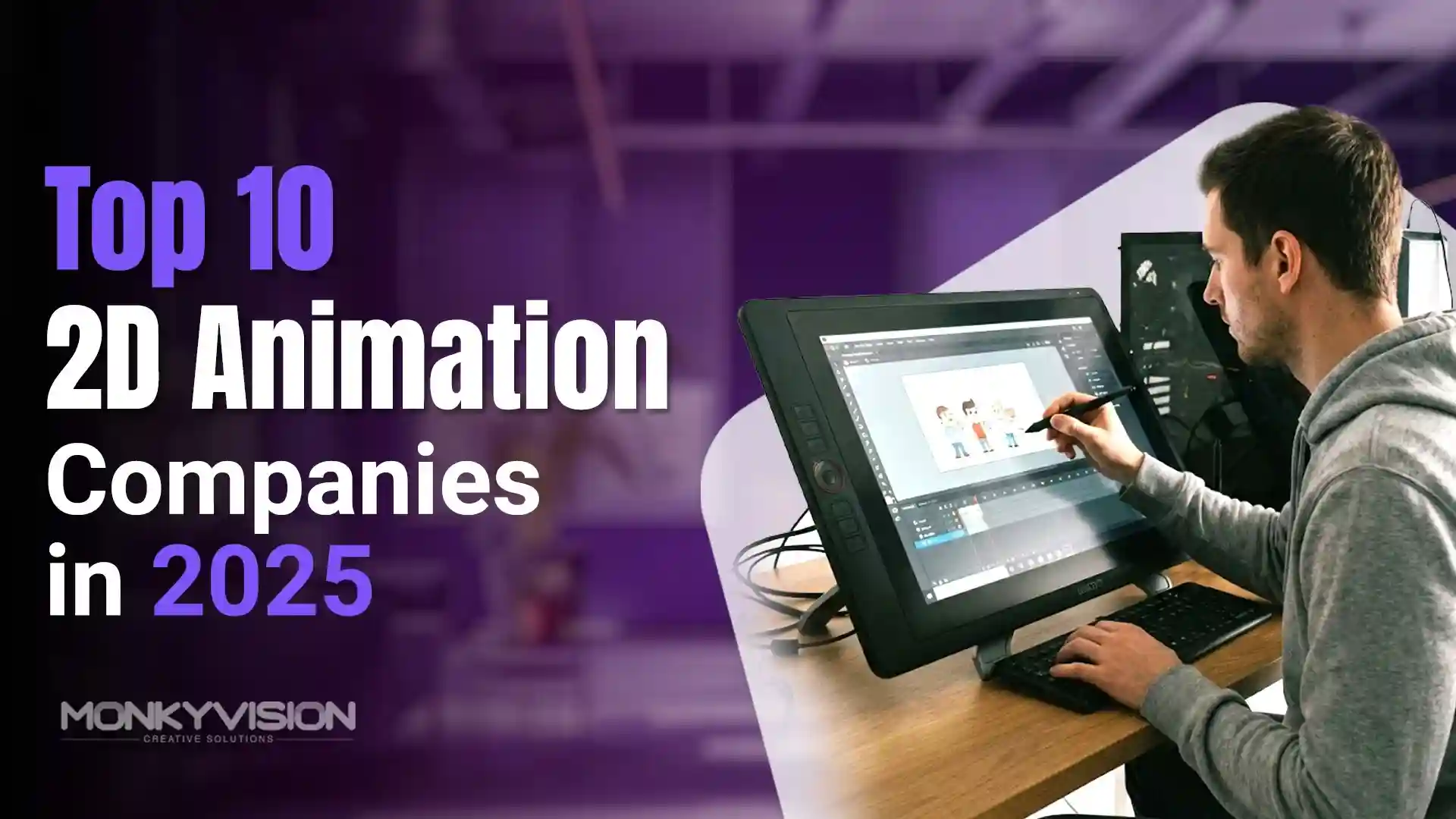 Top 10 2D Animation Outsourcing Companies in 2026